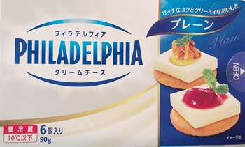 フィラデルフィアクリームチーズ 森永乳業