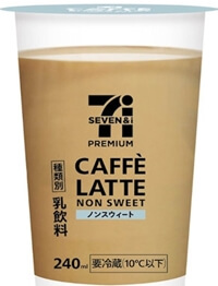 7プレミアム カフェラテ ノンスウィート 240ml